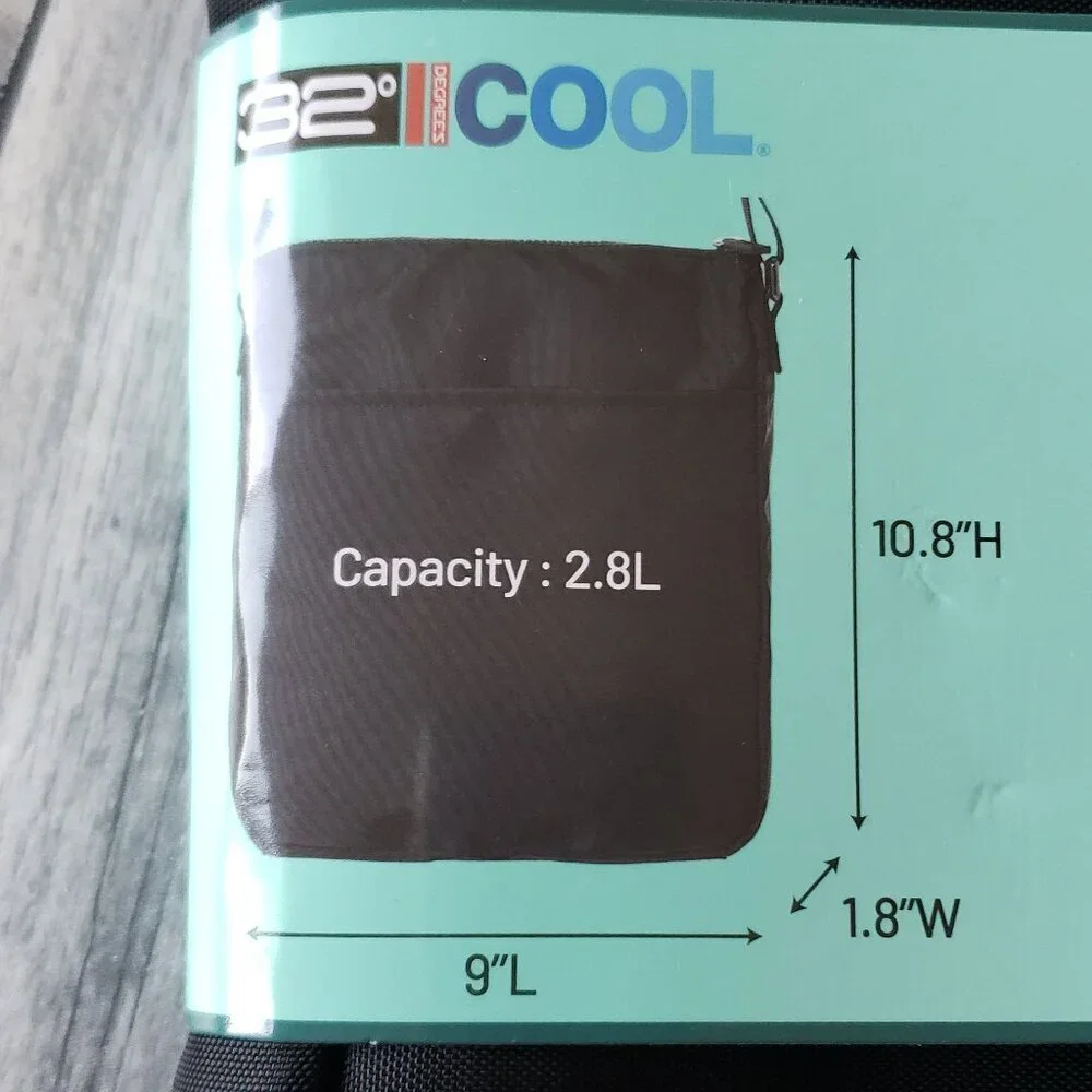 NWT - 32 Degrees Black Crossbody Bag